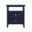 Weston Midnight Blue 2 Drawer Nightstand