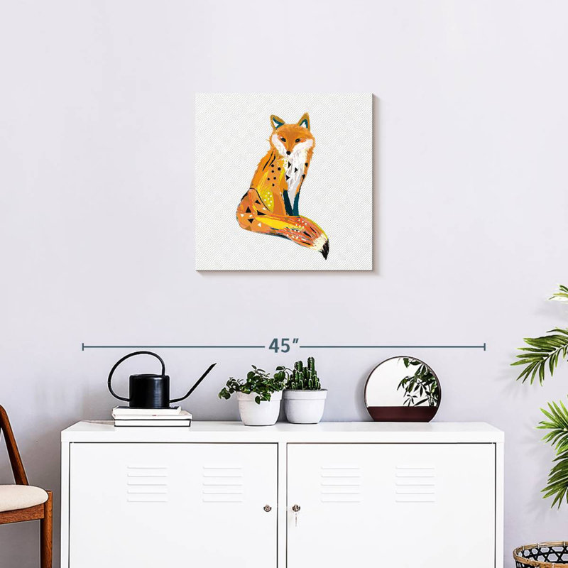 Crowle Trickster Fox, 20" H x 20" W