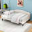 Full Size Linen Upholstery Daybed