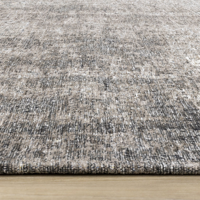  Tapis gris Emory, Rectangle 5 pi 1 po x 7 pi 7 po