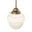 8" Wide Revival Schoolhouse Rochelle Globe Mini Pendant