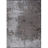 Rapture Gray Abstract Luxury Area Rug