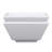 Elite Global Solutions Zen Square Melamine 6 Piece Ramekin / Soufflé Dish Bakeware Set-41425154-41411382