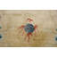 1980s Beige Dragon Vintage Silk Chinese Carpet 3' x 5'2" Handknotted Pile Rug