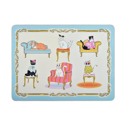 Cool Cats Paper Printed MDF Placemat