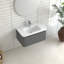 Meuble-lavabo mural 30 po avec lavabo flottant-126271586