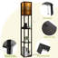 Lampe sur pied à DEL à intensité variable pour la forêt d'automne