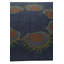 Tapis bleu marine 8 pi Pineland