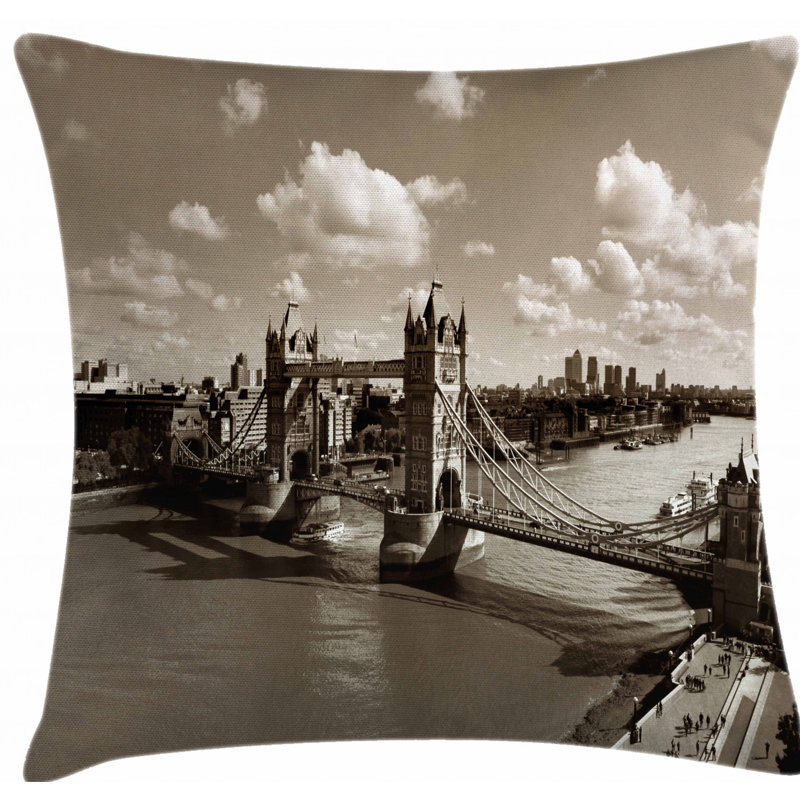 Housse de coussin décoratif d’intérieur/extérieur 26 po