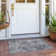 Washable Abstract Indoor / Outdoor Rug