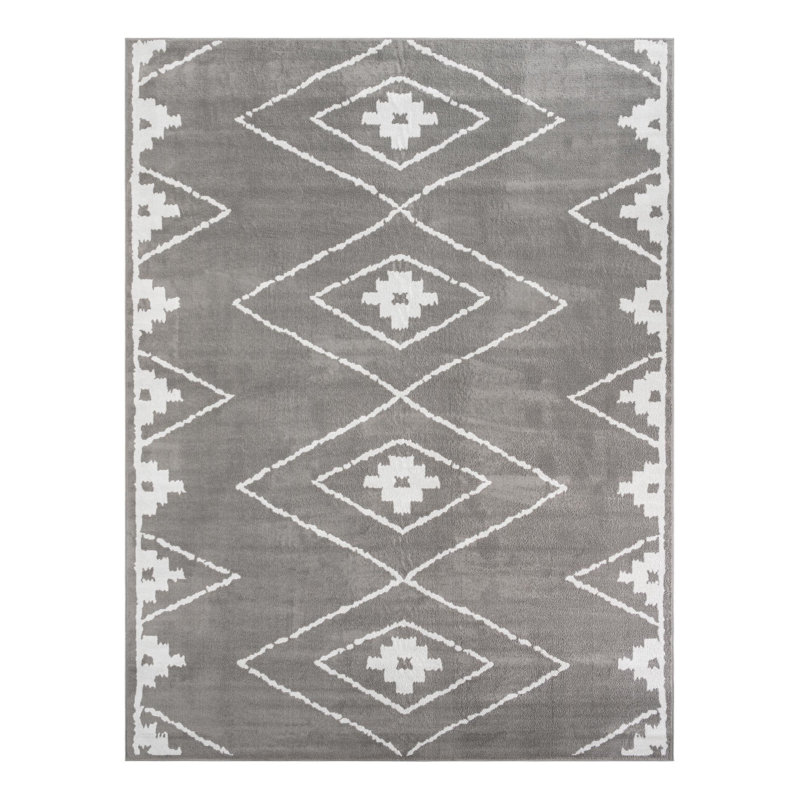Latitude Run® Vefsna Nikolis Rug Gray, Rectangle 10' x 13'1"