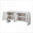 Cabinets, Traditional Four-Door Ash Veneer Storage Cabinet with Rounded Arc Legs | MDF | Hallway-1385437983