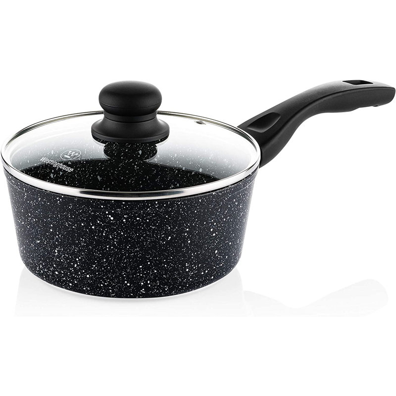 Non-Stick Aluminium Saucepan, 18 cm