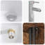 Single Bathroom Vanity with Ceramic Basin-976500428