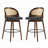 Swivel Upholstered Bar Stools