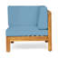 Ensemble de canapé modulaire d'extérieur 3 places X-Back, bleu-132173702-132173697