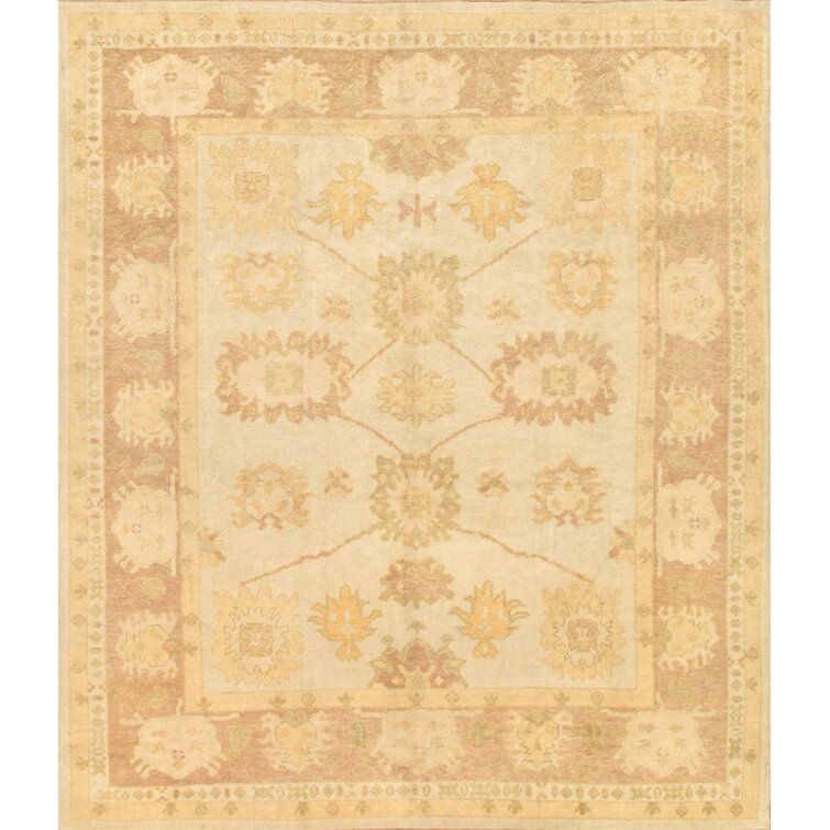 One-of-a-Kind 8'8" X 9'11" 2010s Area Rug in Beige