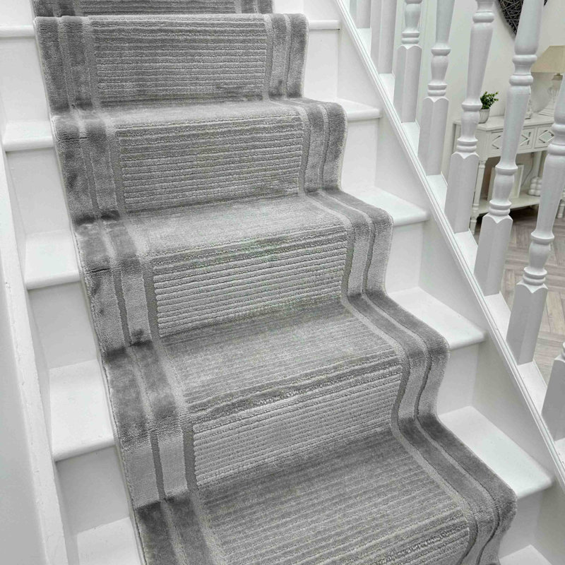 Stair Runner Geometric Area Rug, Runner 66 x 510 cm