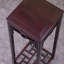 Support pour plante en bois massif: joints de dilatation-110542799