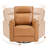 Tayani 31.5" Wide Modern Comfortable Microfiber Swivel And Rocker Manual Recliner-639135564