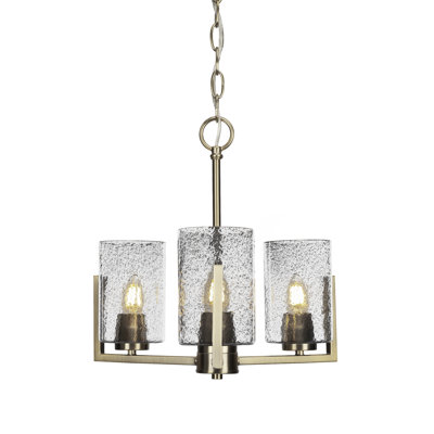 Atlas 3 Light Uplight Chandelier