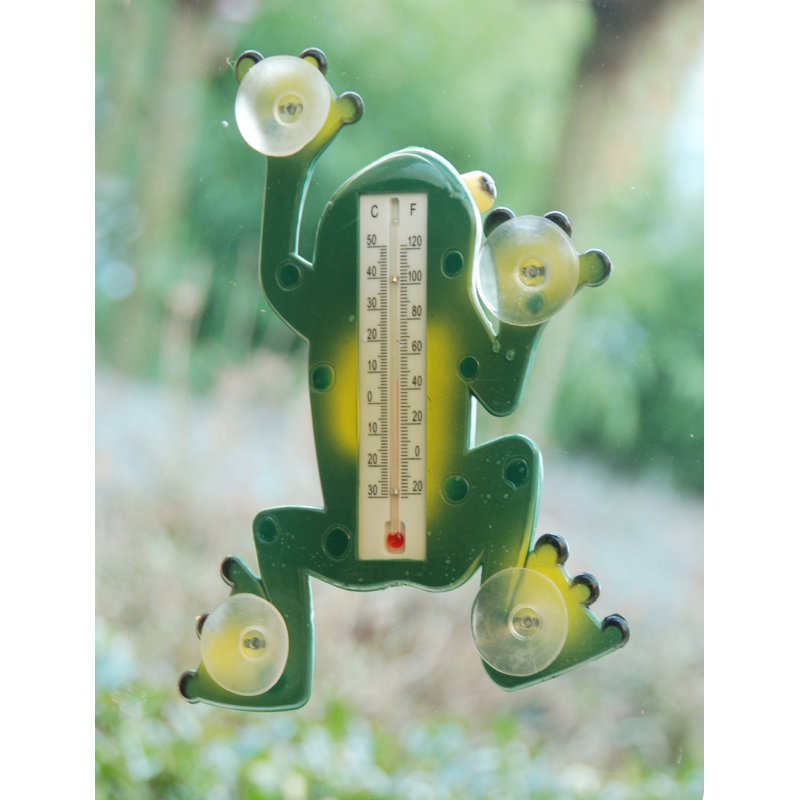 Frog Window Thermometer