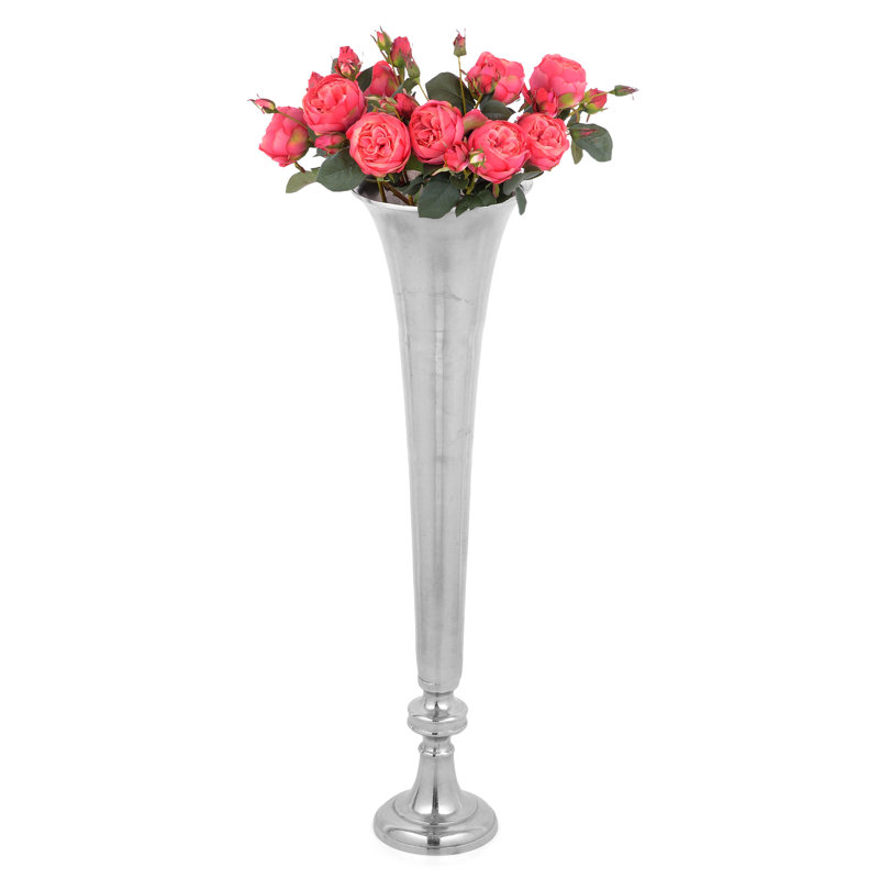 Metal Table Vase, 110cm H x 35cm W x 35cm D