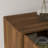 55.1" Fluted Sideboard Cabinet, Credenza With Adjustable Shelves-29373462-21677631