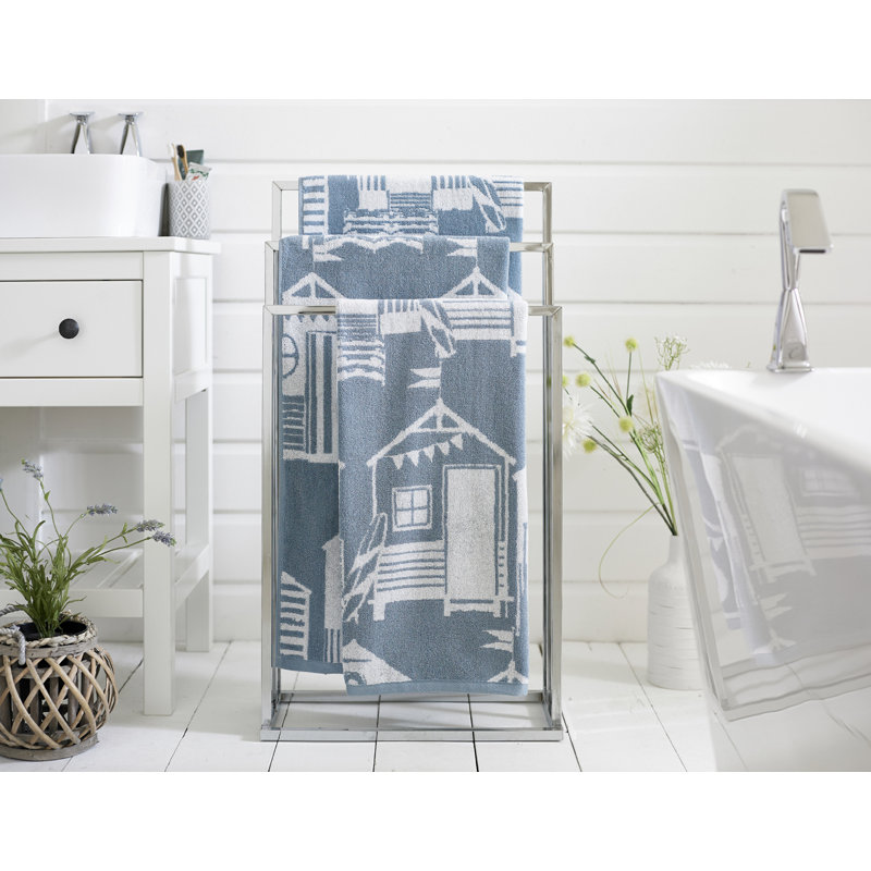 Luxury 100% Cotton Supersoft 550gsm Kings Parade T 100% Cotton, Bath Towel, Blue