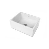 Waddington - 24″ L X 18″ W Fireclay Single Bowl Apron / Farmhouse Kitchen Sink