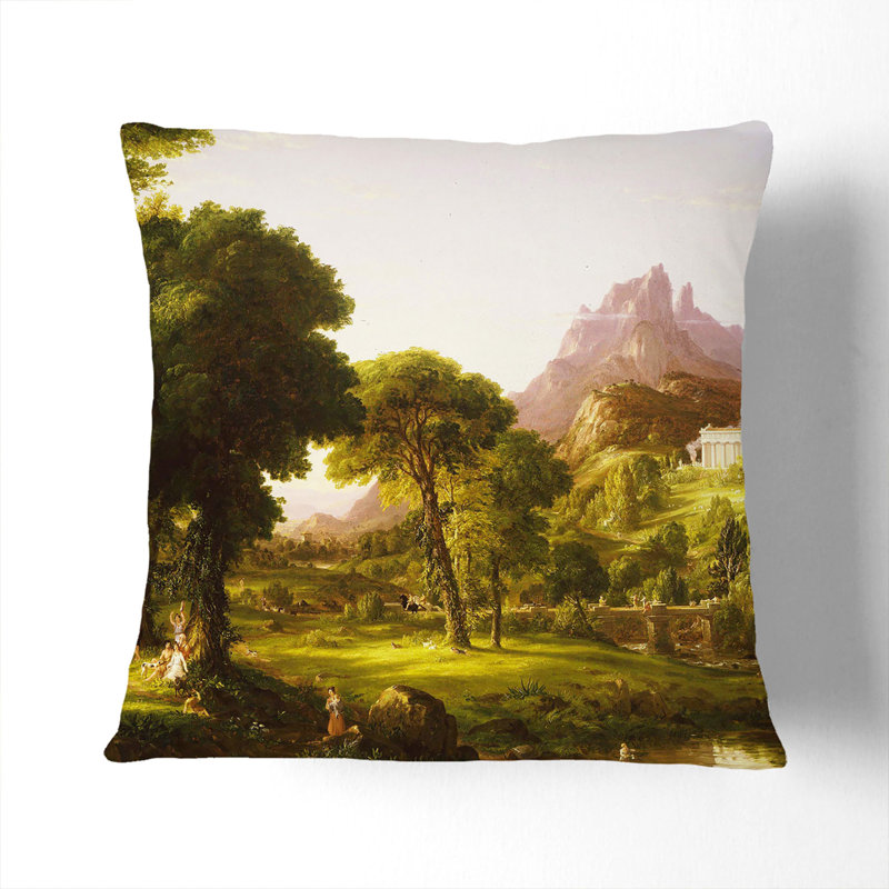 Dream of Arcadia Scatter Cushion, 40cm H x 40cm W x 15cm D