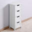Armoire de rangement autoportante avec tiroirs Krimmel