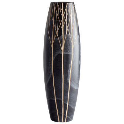 Onyx Winter Wood Table Vase