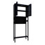 Support de toilette, salle de bain indépendante, salle de lavage, peu encombrant, noir
