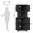 68" Corner Kitchen Pantry With 4 Doors And Adjustable Shelves-1859421548