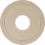 Endurathane Palmetto Ceiling Medallion, 11 1/2"OD x 1"P, Hand-Painted Witch Hazel Finish-27783583