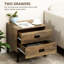 Mullica 45cm W Iron Bedside Table