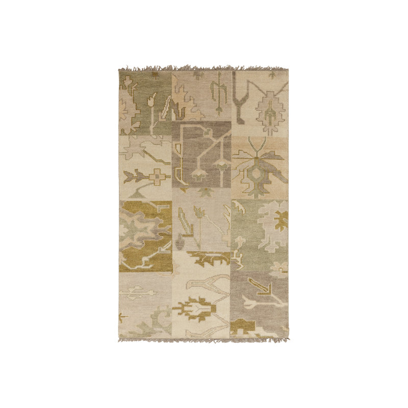 Burnard Wool Indoor Rug, Rectangle 5' x 8'