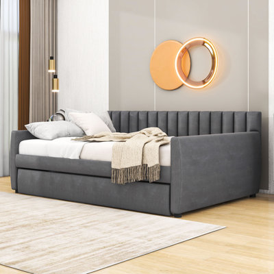 Brynleifur Full / Double Daybed with Trundle by Hokku Designs