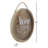 12" Round Wine Time Cork Collector Wooden Hanging Wall Decoration