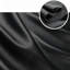 Causeuse-coussin modulable noire en cuir véritable