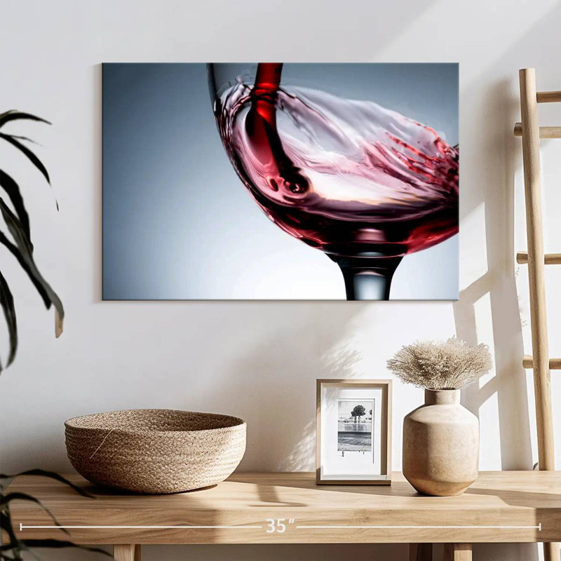 Yarlin Decanting Red Wine, 24" H x 36" W