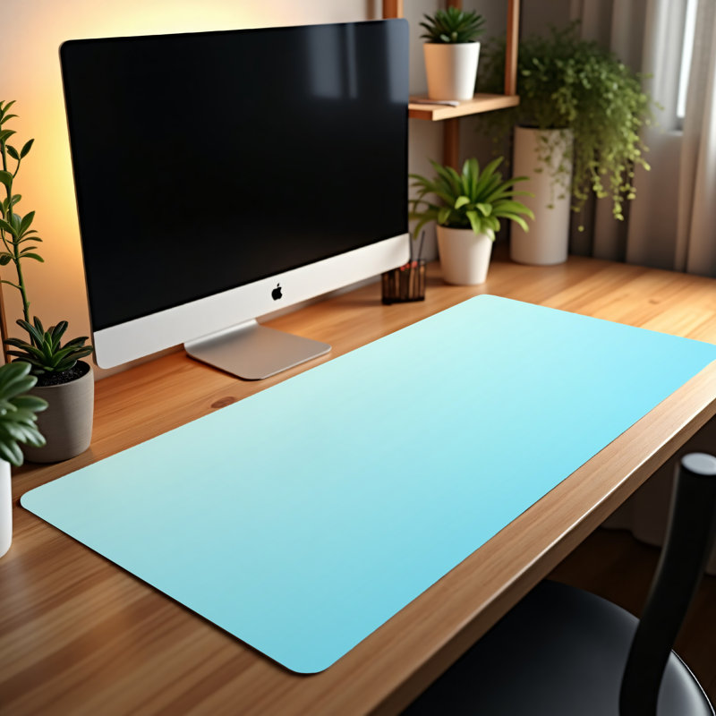 Polyester Desk Pad, 23.6x13.8