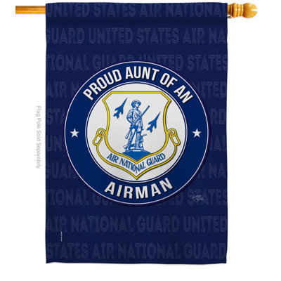 Double Sided 40'' H x 28'' W Polyester House Flag