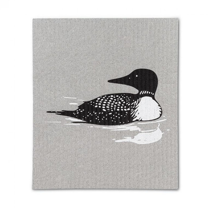 Set Of 2 Loons Dishcloth