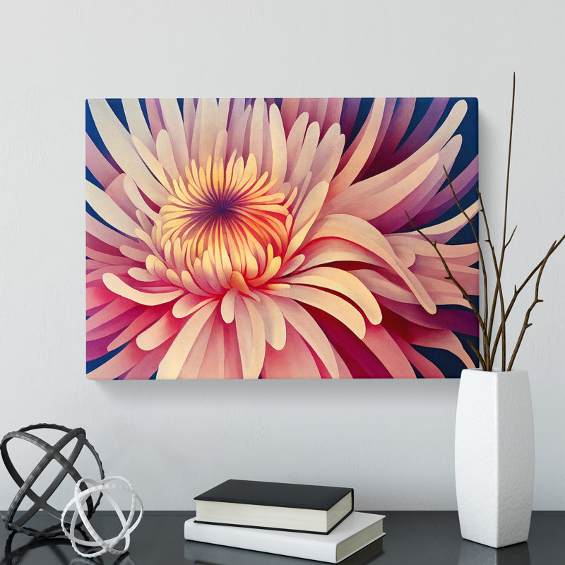 Chrysanthemum Flower Vol.5 - Wrapped Canvas