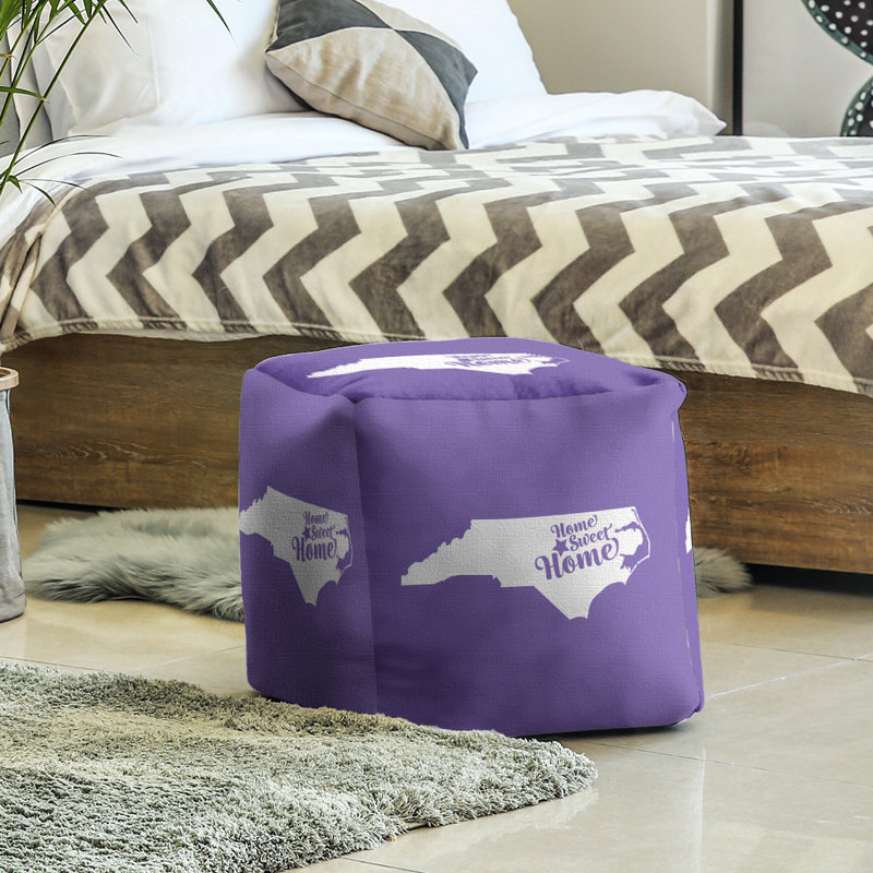 Repose-pieds à cubes raleigh the home, Mauve