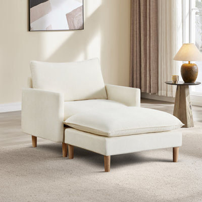 Chaise longue rembourrée Choquette