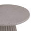 Table d'appoint en aluminium avec base à texture ciseau-107272258-107272257