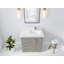 Boston 36 po X P 22 po De meuble-lavabo droit D Quartz Calacatta Sienna